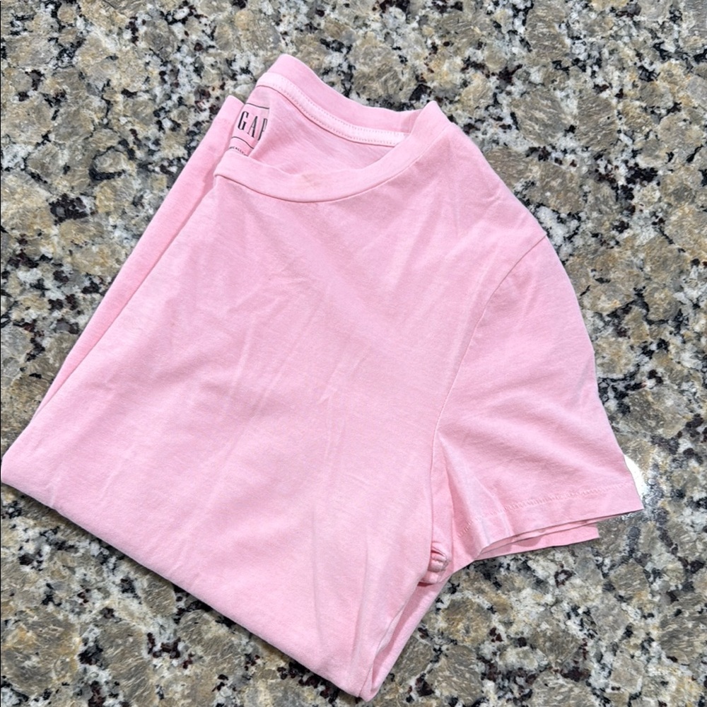 GAP Light Pink Short Sleeve Tee